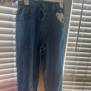 Vintage denim mom jeans